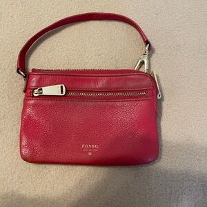 Fossil leather wallet, Preowned